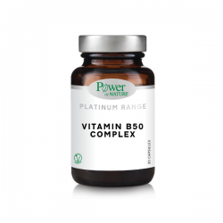 Power of Nature Platinum Range Vitamin B50 Complex, 30caps